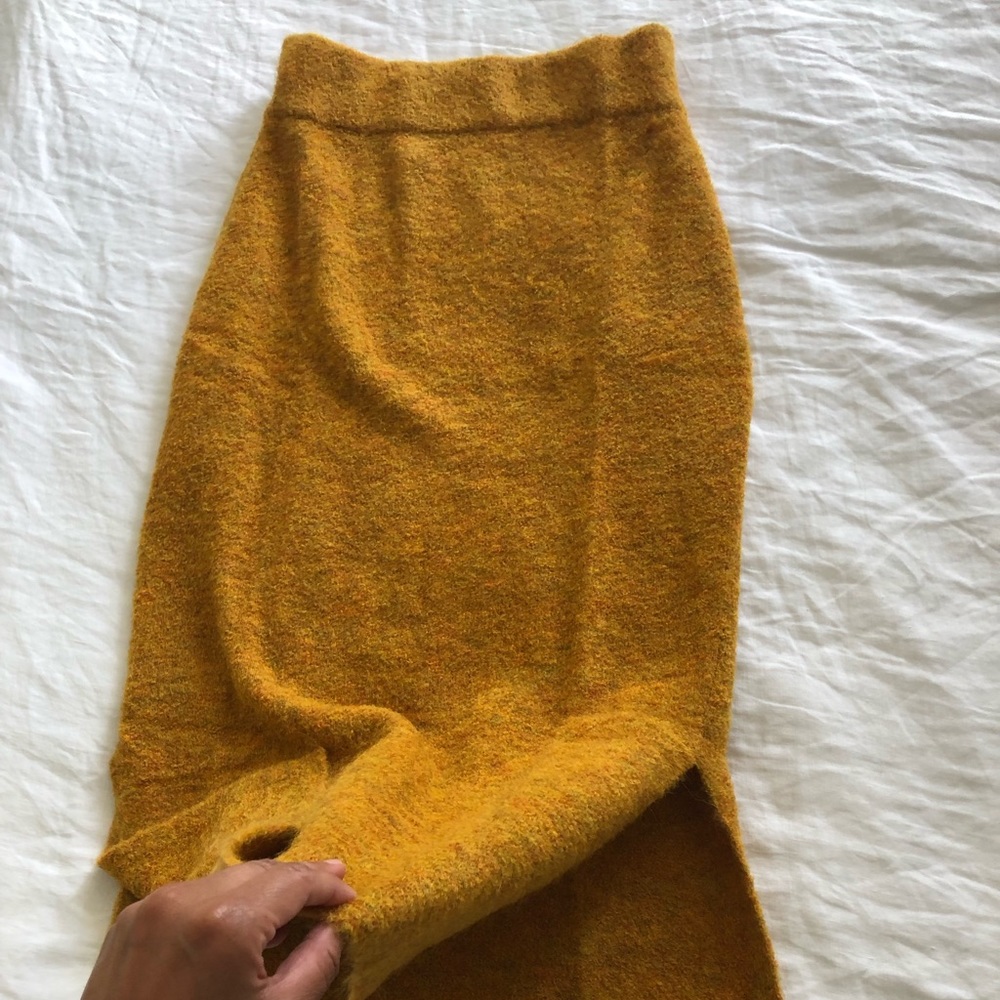 Marigold Skirt with Side Slits